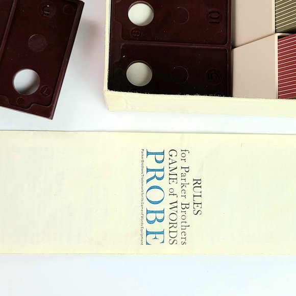 Vintage 1964 - Game of Words Parker Brothers - PROBE - Picture 10 of 10